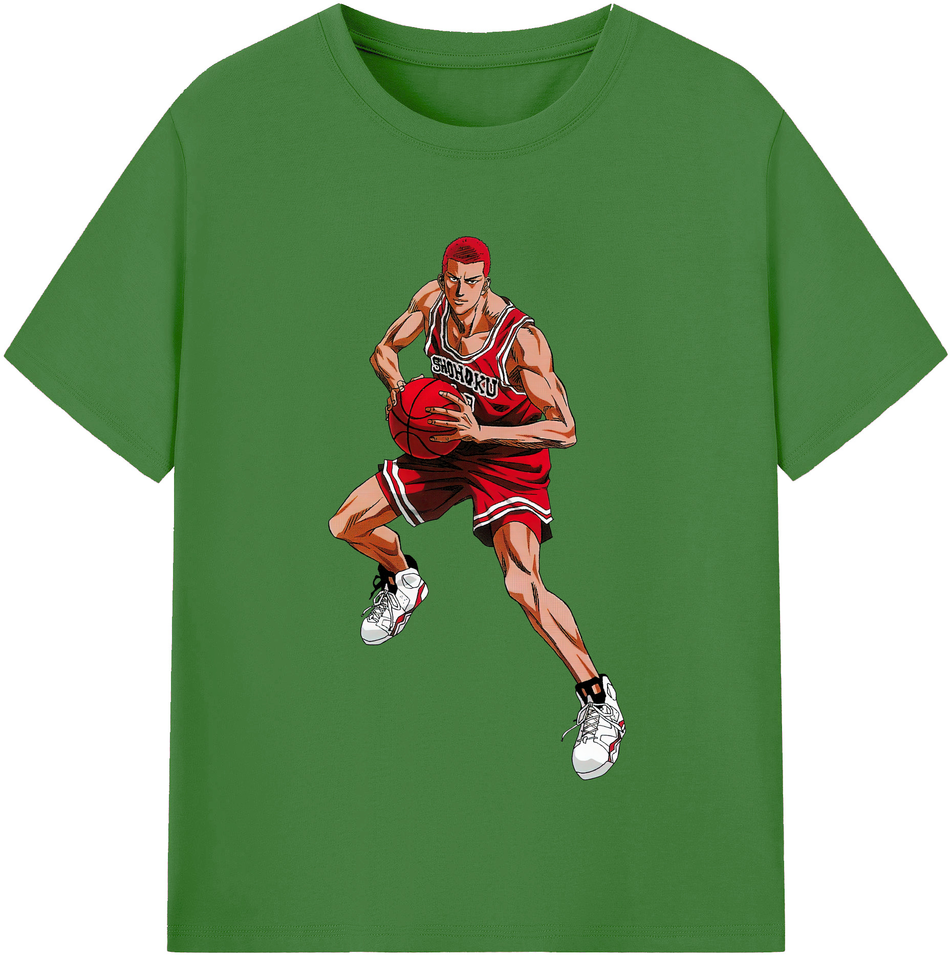 （画像用） SLAM DUNK／スラムダンク レディースカジュアルプリントTシャツ（綿100％）
